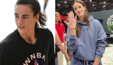 Caitlin Clark shows how to make a Fever friendship bracelet with fans loving the result