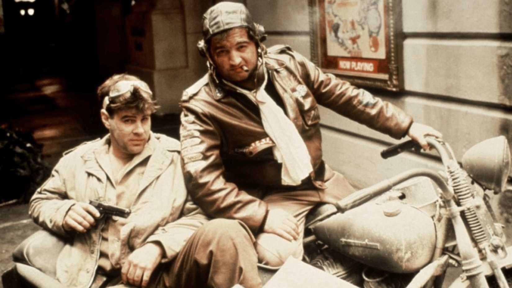 Dan Aykroyd and John Belushi in 1941 (1979)