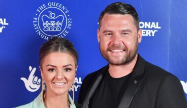 Emmerdale’s Danny Miller pays emotional tribute to wife Steph to mark huge milestone