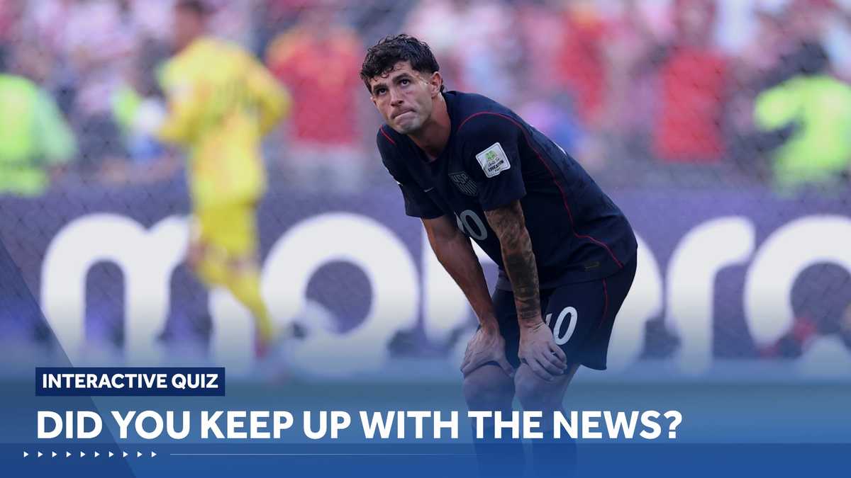 QUIZ: A recap of this week's top news stories