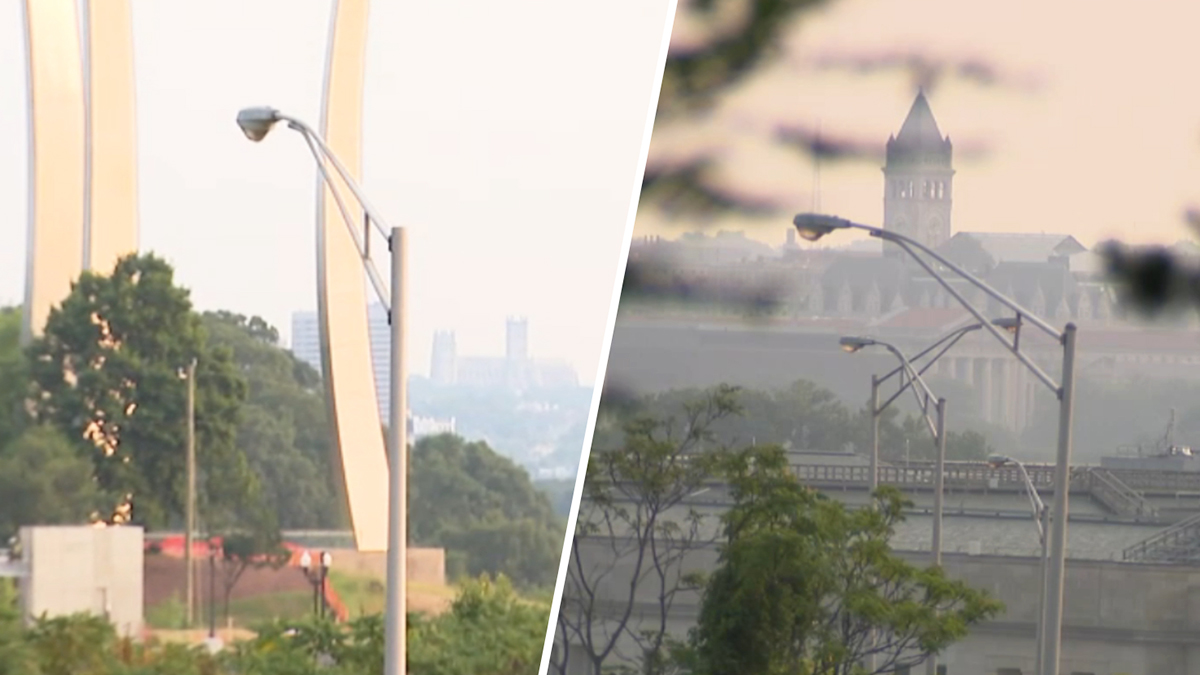 Code Orange: Wildfire smoke affects air quality in the DC area – NBC4 Washington