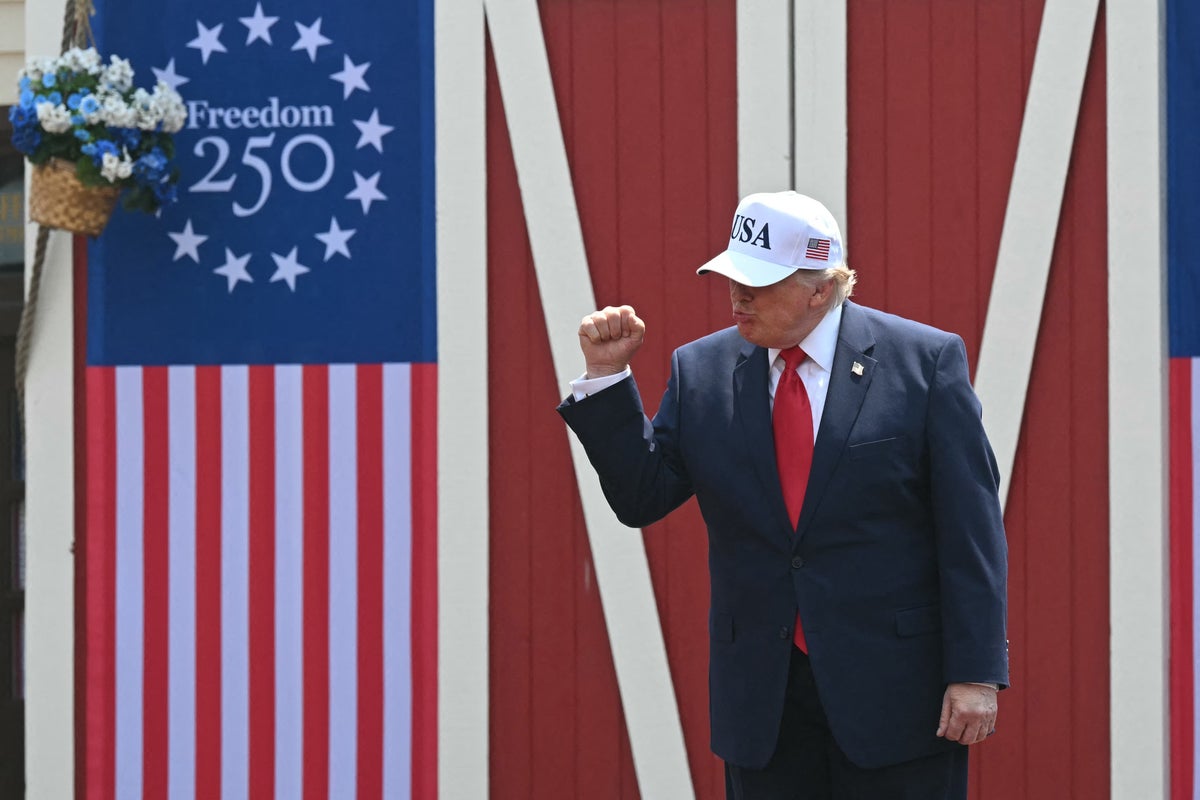President Trump has made large-scale Independence Day celebrations for America’s 250th anniversary a key priority in his second term (AFP/Getty)