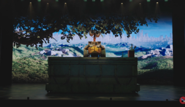 Wall-E on the fully autonomous mobilator used for the Disney Adventure Remember show.