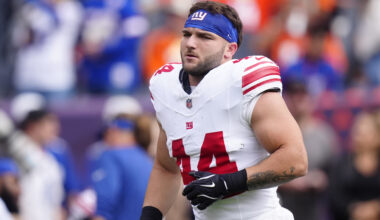 NFL fans poke fun at Cam Skattebo's change in appearance