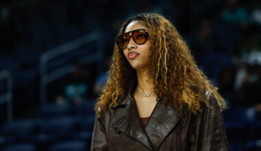 Former Chicago Sky forward Angel Reese
