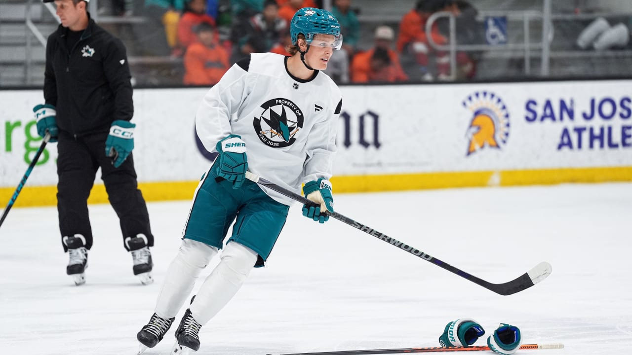 Stenberg, Sharks' 1st-round picks impress at development camp