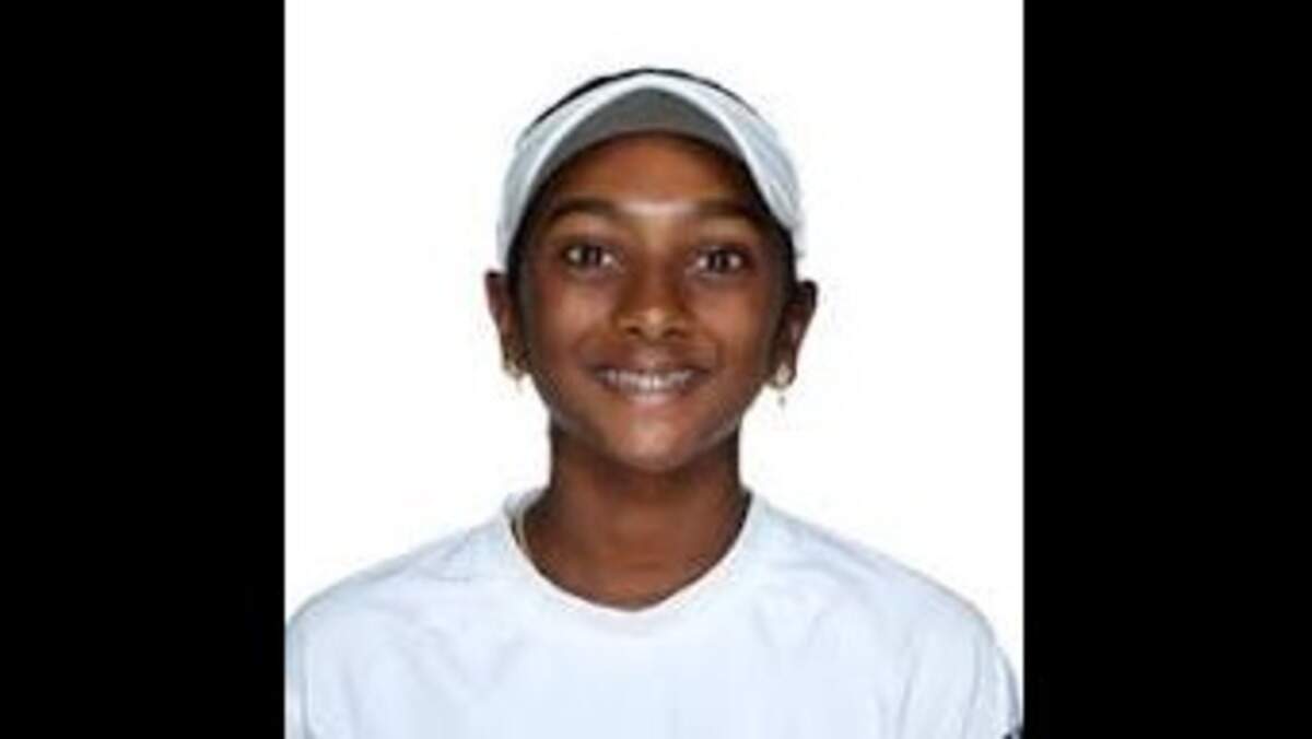 Isah Manchala has won the singles championship at Wimbledon for the girls’ under 14.