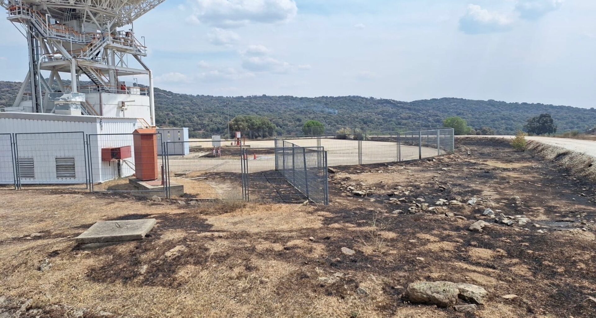 NASA and ESA facilities avoid major damage from wildfires in Spain
