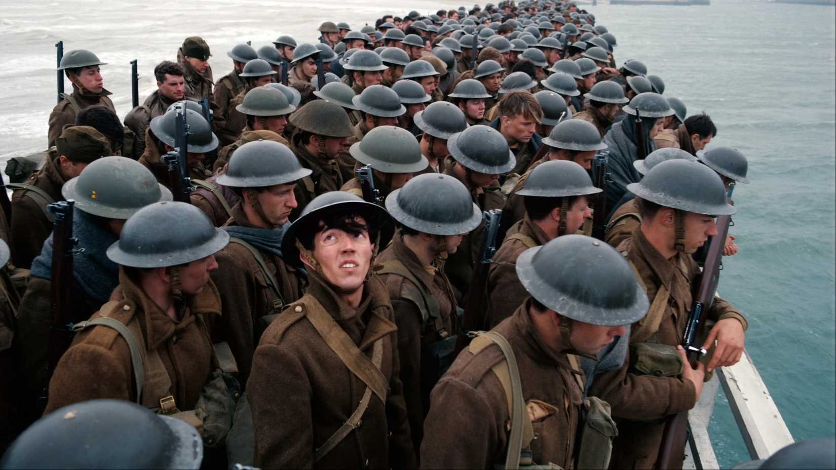 A scene from Christopher Nolan's Dunkirk