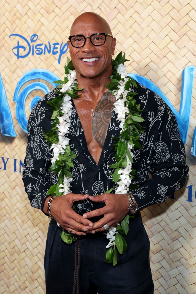 Dwayne Johnson at the Moana NY Screening Event.