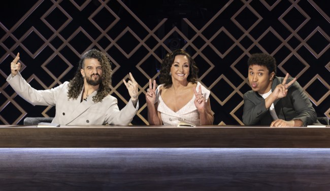 Dancing With the Stars: The Next Pro judges Mark Ballas, Shirley Ballas, and Brandon Armstrong
