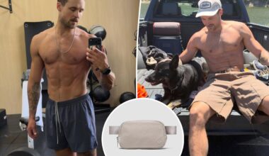 Dylan Efron's fitness essentials: Running shoes, belt bags and more