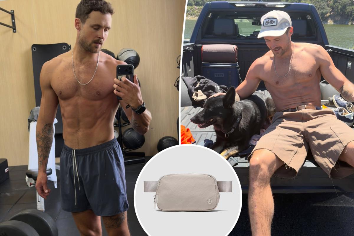 Dylan Efron's fitness essentials: Running shoes, belt bags and more