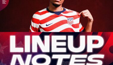 Starting XI & Lineup Notes: USMNT vs. Bosnia and Herzegovina
