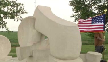 Nebraska rededicates bicentennial sculpture - KETV