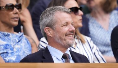King Frederik of Denmark and His Former Tennis Coach Sit in Wimbledon’s Royal Box