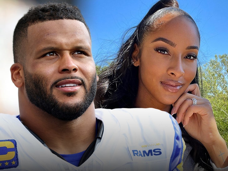 aaron donald and Erica Donald getty insta 1