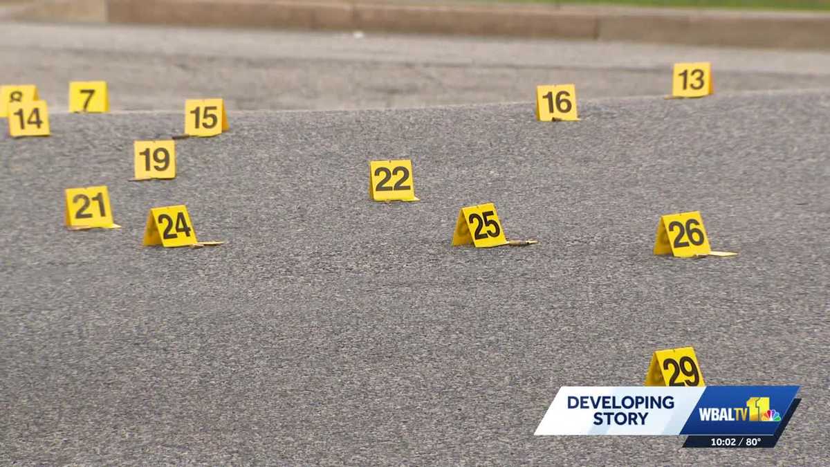 3 men shot at East Cold Spring Lane shopping center