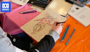 Art class uses creativity to paint different picture of mental health