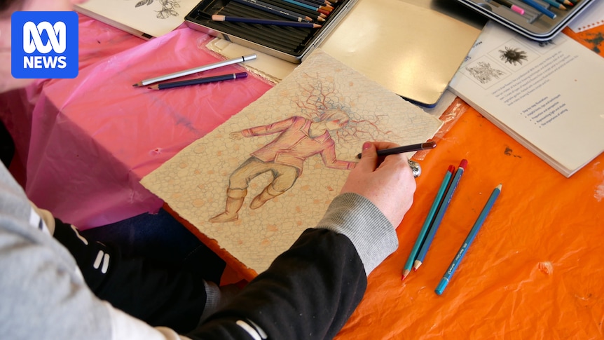 Art class uses creativity to paint different picture of mental health