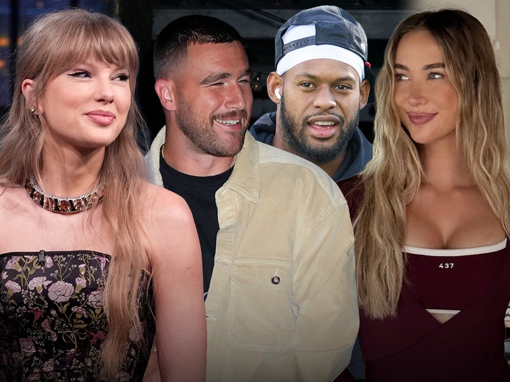 taylor swift travis kelce juju smith schuster laura kruk getty insta 1