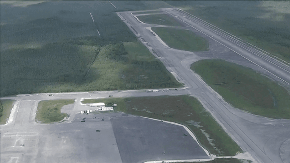 New aerial footage provided by WPLG from the Dade-Collier Training and Transition Airport in the Everglades shows much of the temporary migrant detention facility has been dismantled, with no detainees remaining at the site. The images come just weeks after Florida officials announced the facility would be shut down following months of operation. (CNN Newsource)