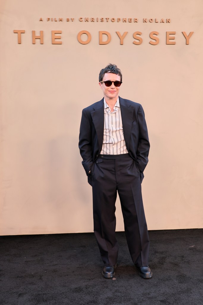 Elliot Page at the New York premiere of "The Odyssey"