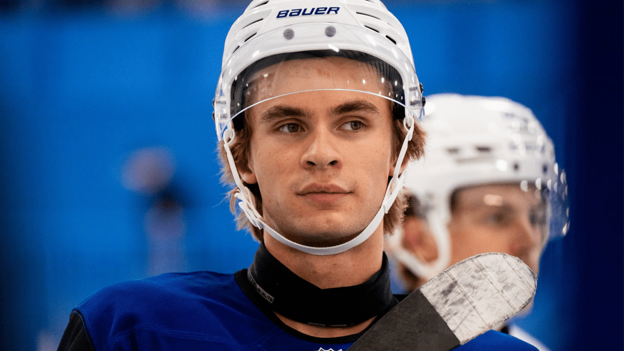 McKenna takes ice with Maple Leafs at development camp