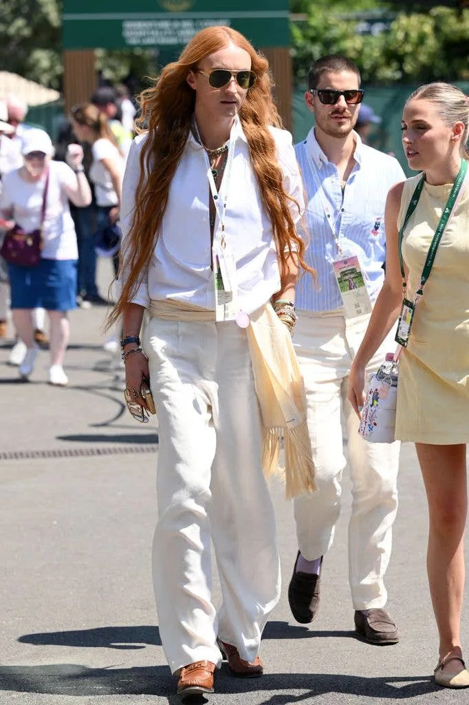 Harris Reed during day ten of Wimbledon