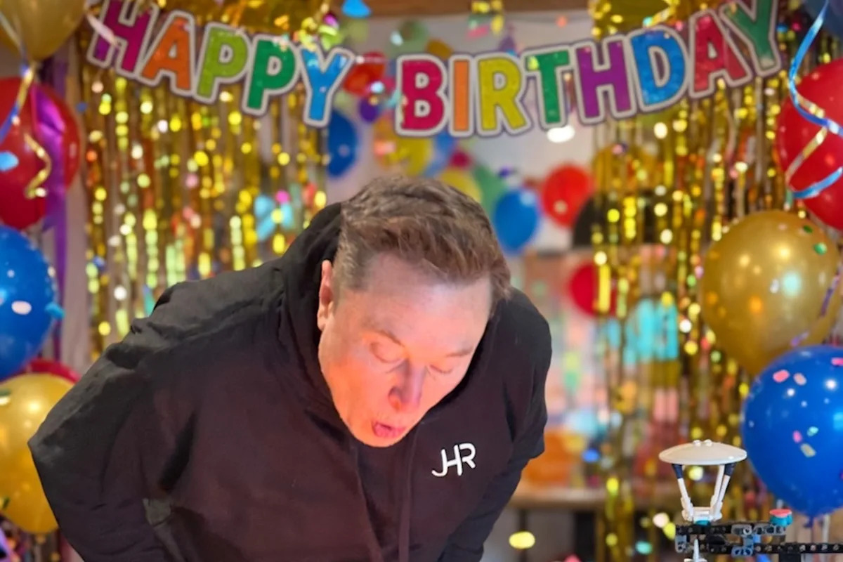 Photos posted by Elon Musk's mother of his 55th birthday spark debate after users notice strange detail