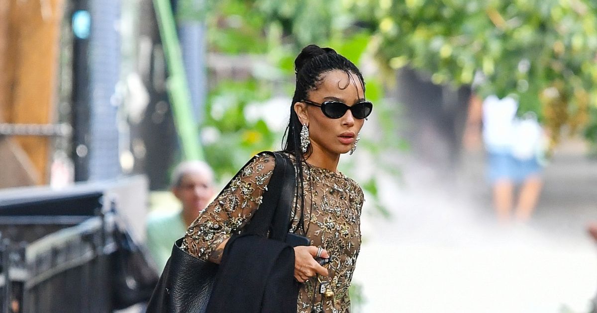Maybe Black-Tie Rules Don’t Apply to Zoë Kravitz