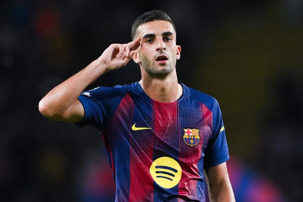 Ferran Torres of FC Barcelona