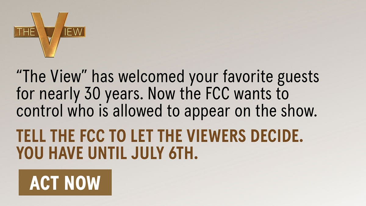 The View ad