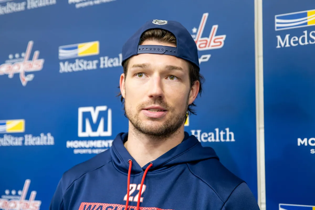 ‘I just thought it’d be a great fit’: Former Capitals winger Brandon Duhaime explains why he signed with Maple Leafs