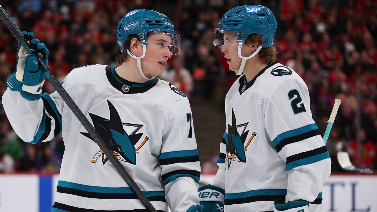 Sharks turn focus to new deals for Celebrini, Smith after busy start to free agency