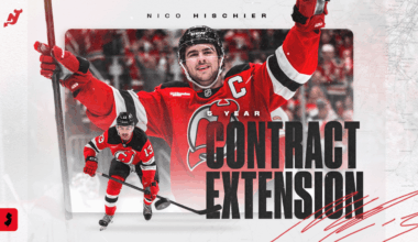 Hischier, Devils Agree to Terms on 5-Year Extension | RELEASE