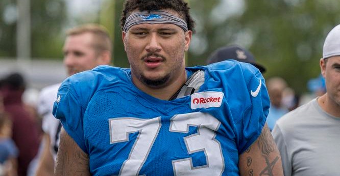 Lions’ Christian Mahogany removed from PUP, gets some 1st team reps