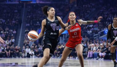 Streaking Valkyries go on the road to face improved Washington Mystics. Here's how to watch.