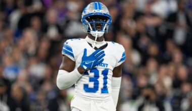 Kerby Joseph provides some injury insight in series of tweets