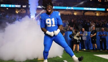 Lions DT Tyleik Williams says he lost an ABSURD amount of weight in 5 months