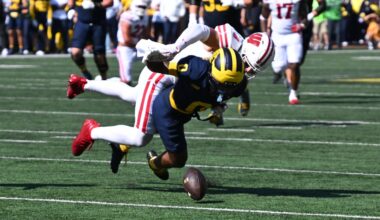 WR drops hurt Michigan QB Bryce Underwood in 2025: Will 2026 be different?