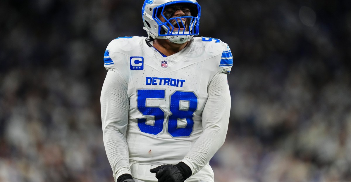 Detroit Lions LT Penei Sewell listed as best OT in NFL by executives, and coaches.