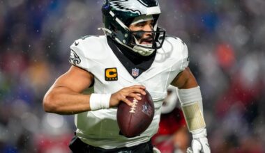 Eagles News: PFF quarterback rankings have Jalen Hurts in the middle of the pack