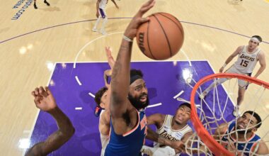Mitchell Robinson looks to have been Plan B for Lakers this offseason