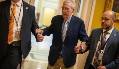Senate GOP leaders say they've spoken with Mitch McConnell as speculation about his health continues