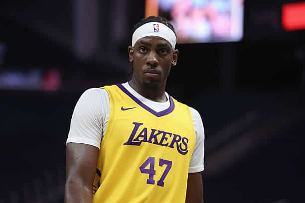 Are Lakers considering Arthur Kaluma for a two-way contract?