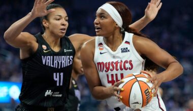 Preview: The Mystics play the Valkyries on Monday night
