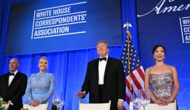 Trump speaking at White House Correspondents' Dinner redo after April attack