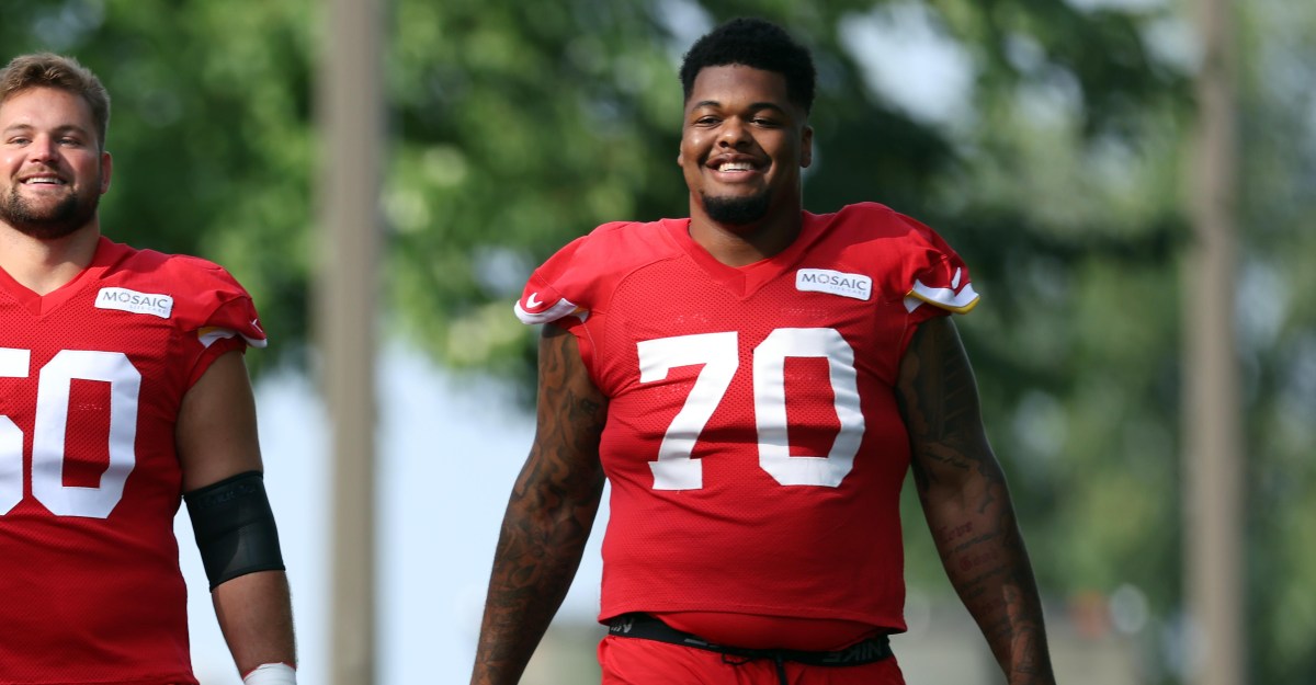 Chiefs training camp notebook Day 2: An Offensive line shift