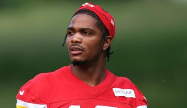 Chiefs training camp notebook Day 1: A rookie WR is gaining trust